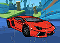Lamborghini Aventador Cartoon Játékok