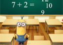 Minion School Test matek játékok