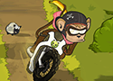 Monkey Motocross Island Játékok