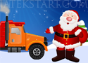 Santa Truck Parking parkolj le a Mikulás kamionjával