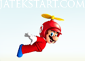 Super Flying Mario szedd össze az érméket Márióval