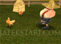 Chicken Run 3D futós csirkés játékok
