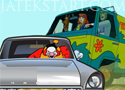 Scooby Doo Car Chase autós üldözős játékok