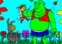 Shrek Create Color játék