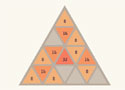 Triangular 2048 matematikai játékok